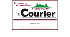 Desktop Screenshot of cicourierinc.com